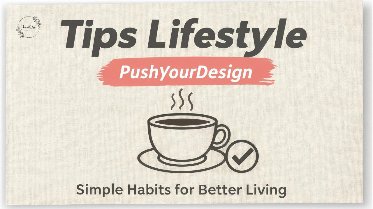 tips lifestyle pushyourdesign