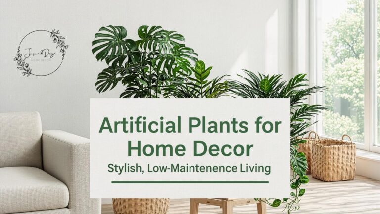 Artificial Plants for Home Decor Stylish, Low-Maintenance Living