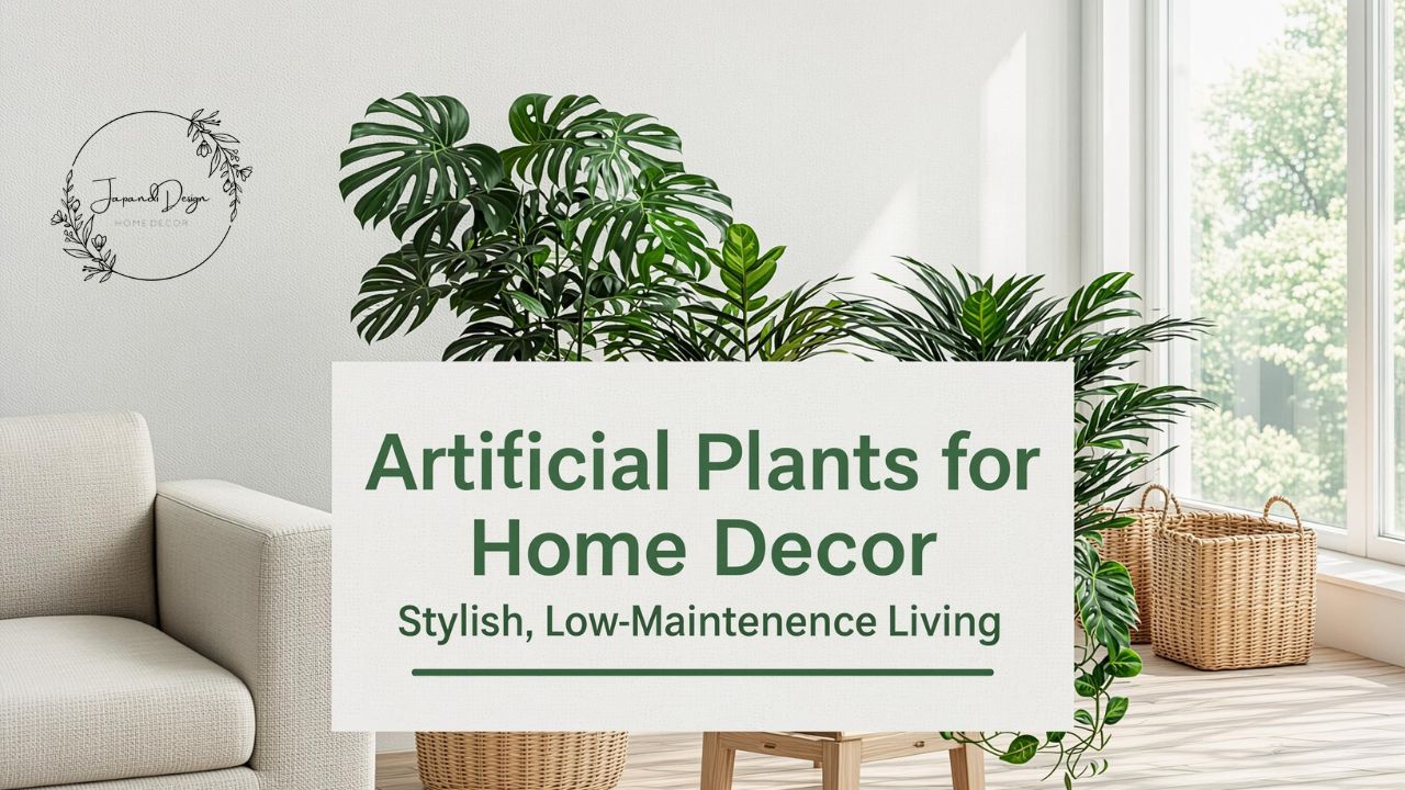Artificial Plants for Home Decor Stylish, Low-Maintenance Living