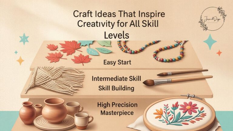 Craft Ideas That Inspire Creativity for All Skill Levels