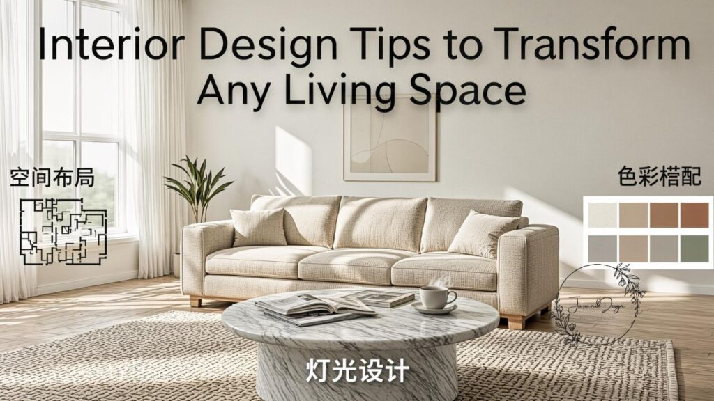 Interior Design Tips to Transform Any Living Space