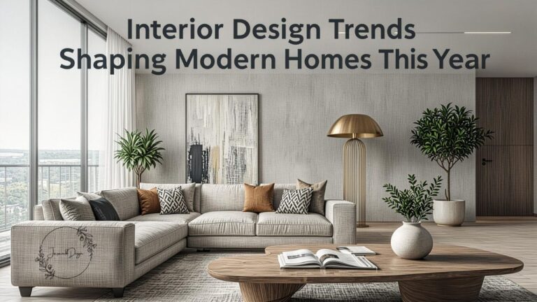 Interior Design Trends Shaping Modern Homes This Year