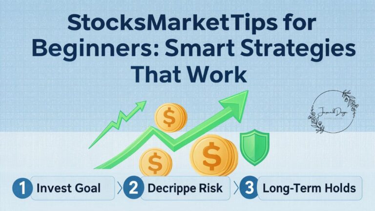 StocksMarketTips for Beginners Smart Strategies That Work