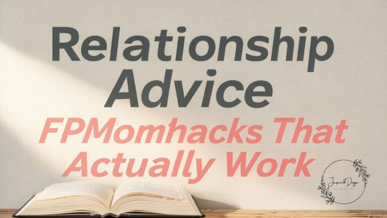 Relationship Advice FPMomhacks That Actually Work